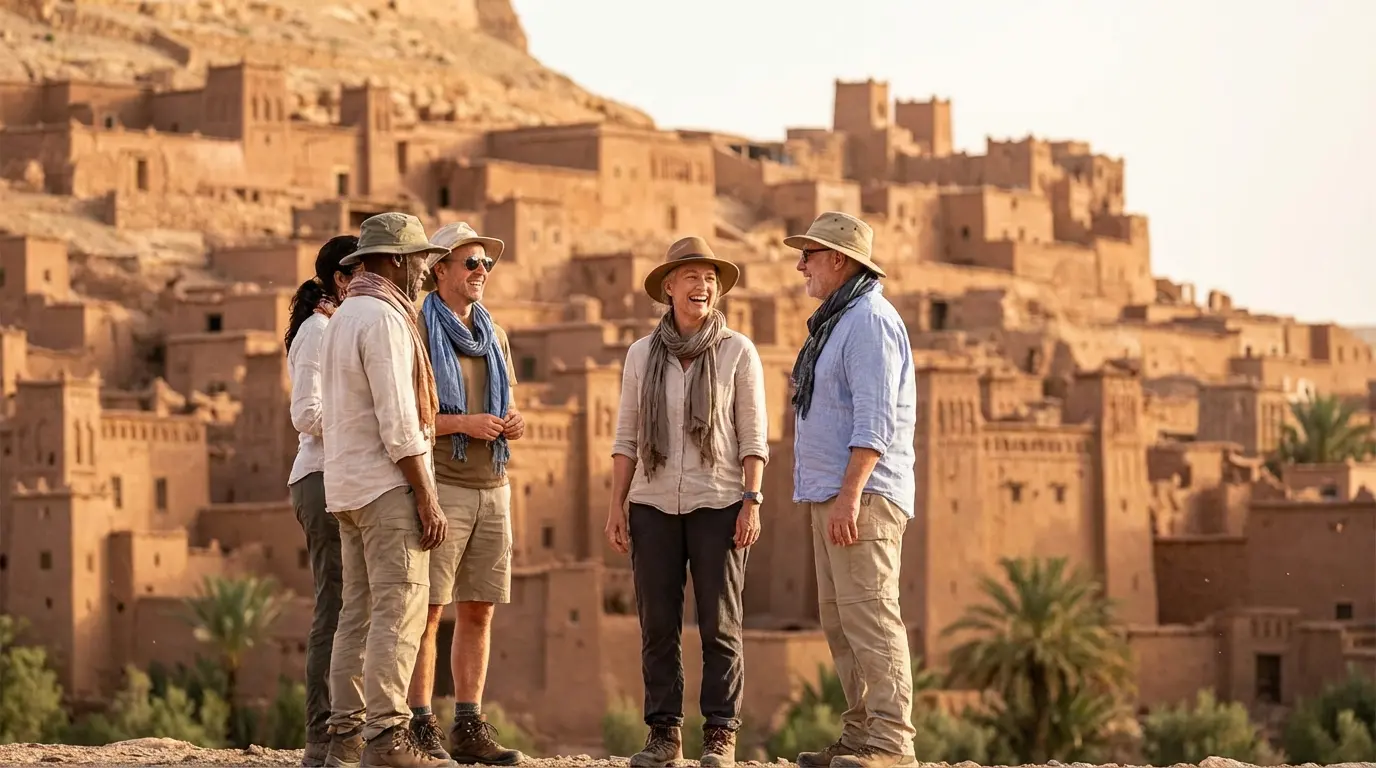 Traveling around morocco